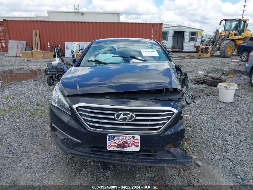 2016 Hyundai Sonata Se VIN: 5NPE24AFXGH275754 Lot: 39249809