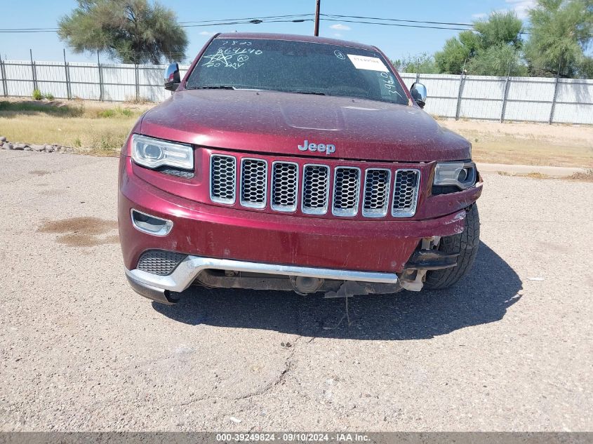 2016 Jeep Grand Cherokee Summit VIN: 1C4RJFJT4GC396054 Lot: 39249824