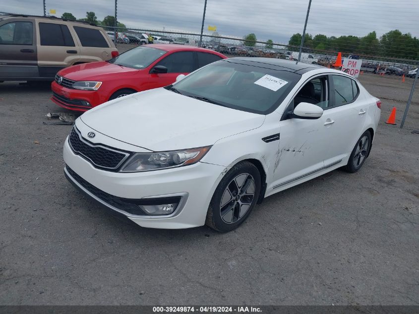 KNAGM4AD9C5016665 2012 Kia Optima Hybrid Ex