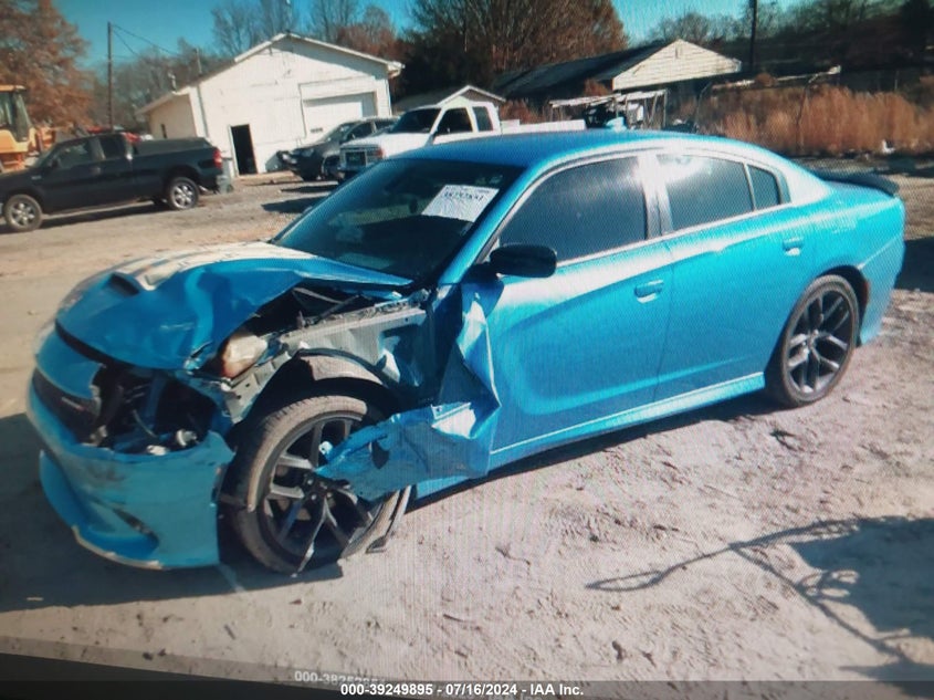 2019 DODGE CHARGER auction photo 2