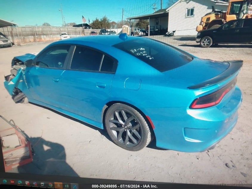 2019 DODGE CHARGER auction photo 3