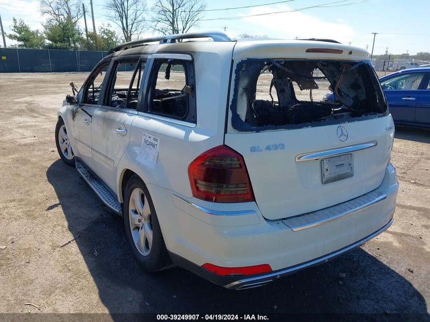 2011 Mercedes-Benz Gl 450 4Matic VIN: 4JGBF7BE1BA653048 Lot: 39249907