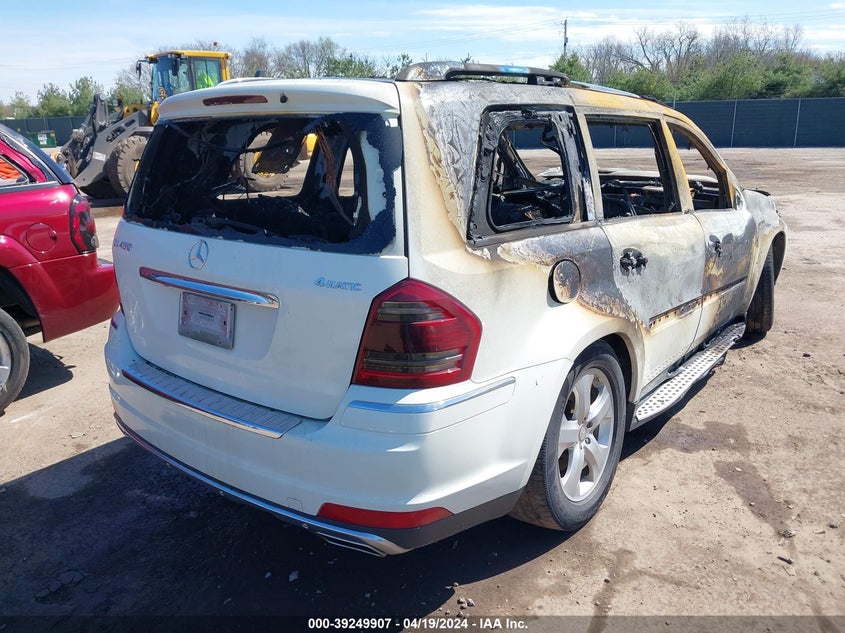 2011 Mercedes-Benz Gl 450 4Matic VIN: 4JGBF7BE1BA653048 Lot: 39249907