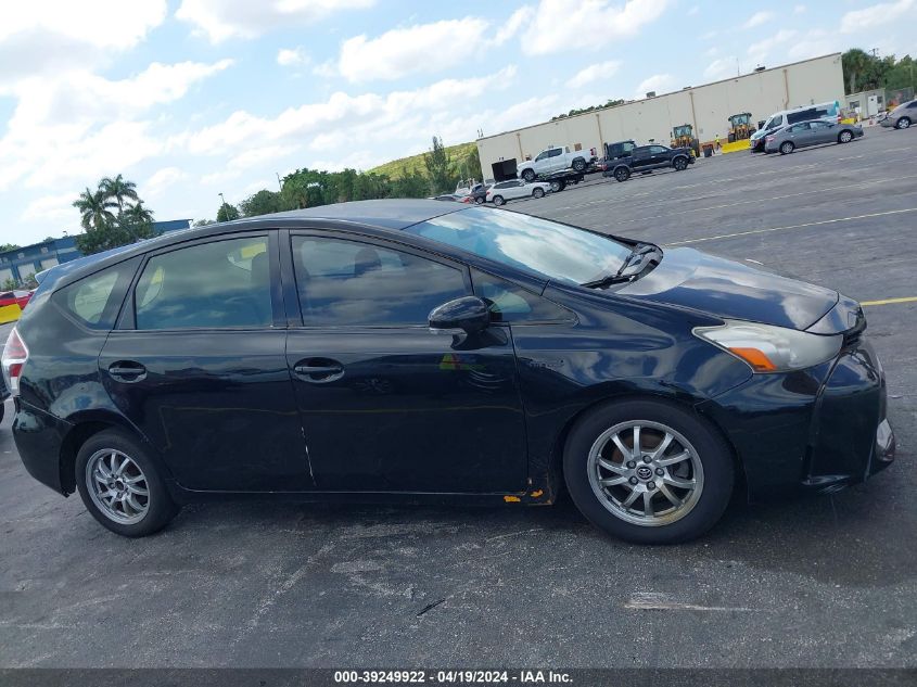 JTDZN3EU3FJ037682 | 2015 TOYOTA PRIUS V