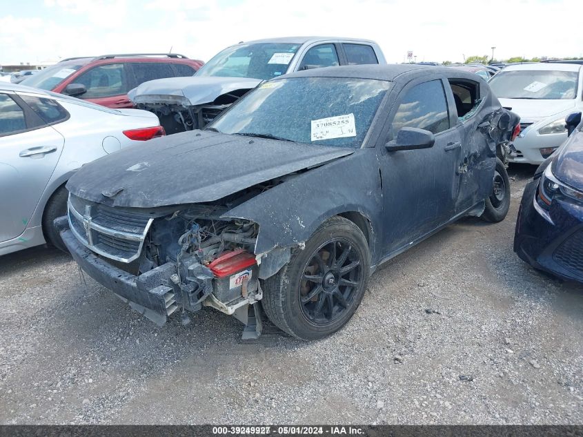 Vin: 1c3cdzab8cn237966, lot: 39734494, dodge avenger se 20122