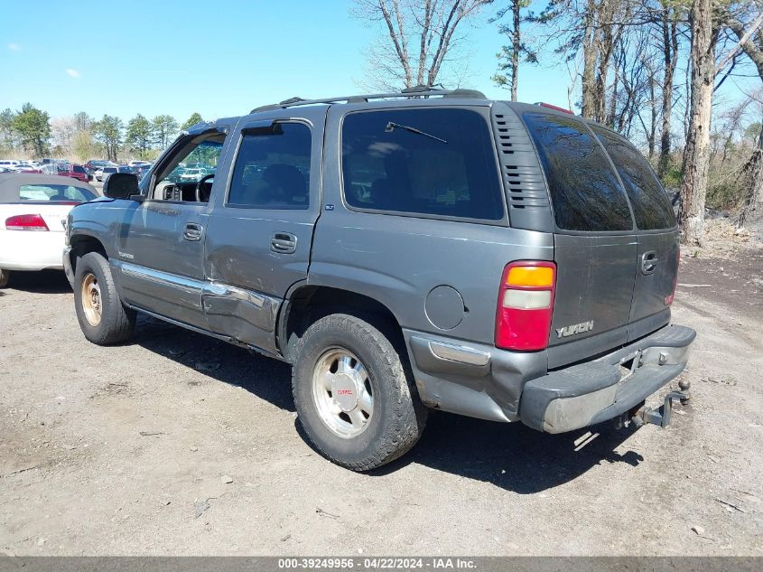 2000 GMC Yukon Slt VIN: 1GKEK13T4YJ102178 Lot: 39249956