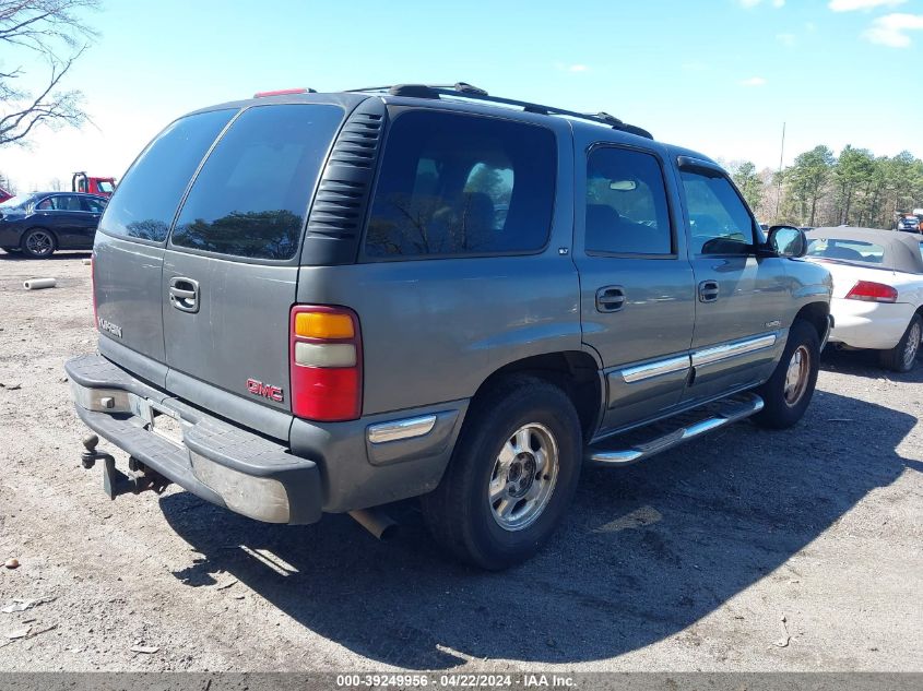 2000 GMC Yukon Slt VIN: 1GKEK13T4YJ102178 Lot: 39249956