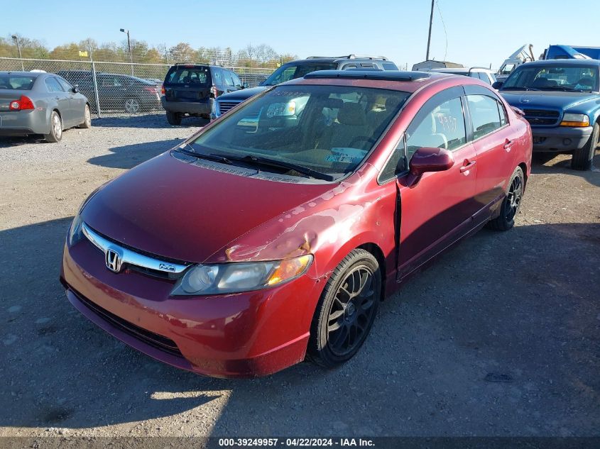 2HGFA16896H520231 | 2006 HONDA CIVIC