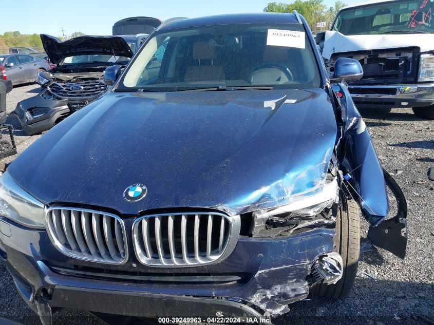 5UXWX7C51F0K34564 2015 BMW X3 xDrive35I