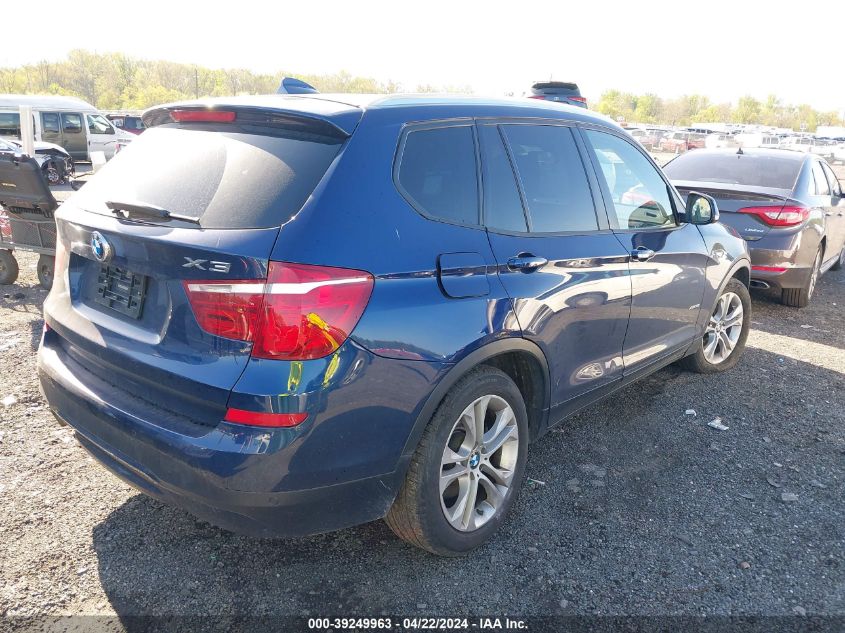 5UXWX7C51F0K34564 2015 BMW X3 xDrive35I