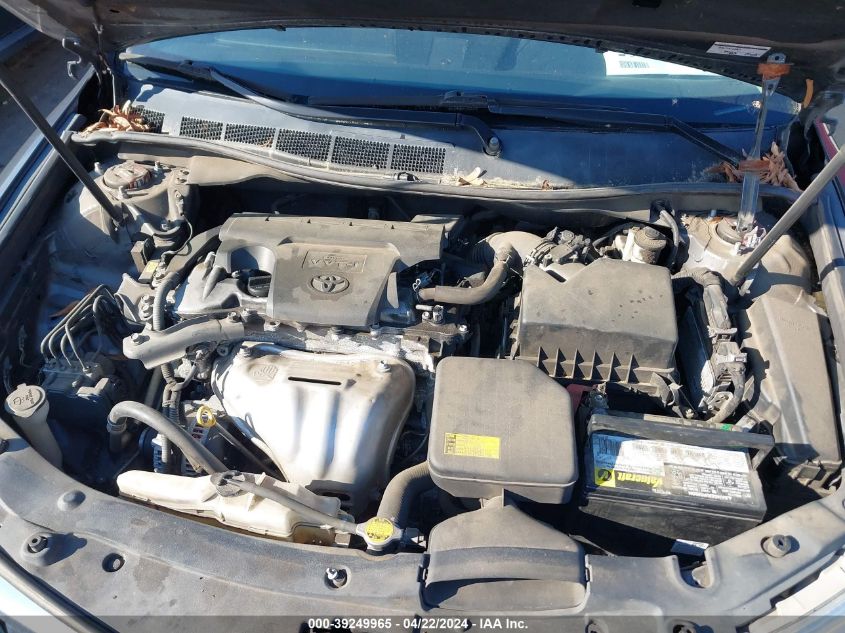 2012 Toyota Camry Le VIN: 4T1BF1FK6CU094657 Lot: 39249965