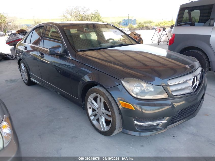 WDDGF4HB9DR289770 | 2013 MERCEDES-BENZ C 250