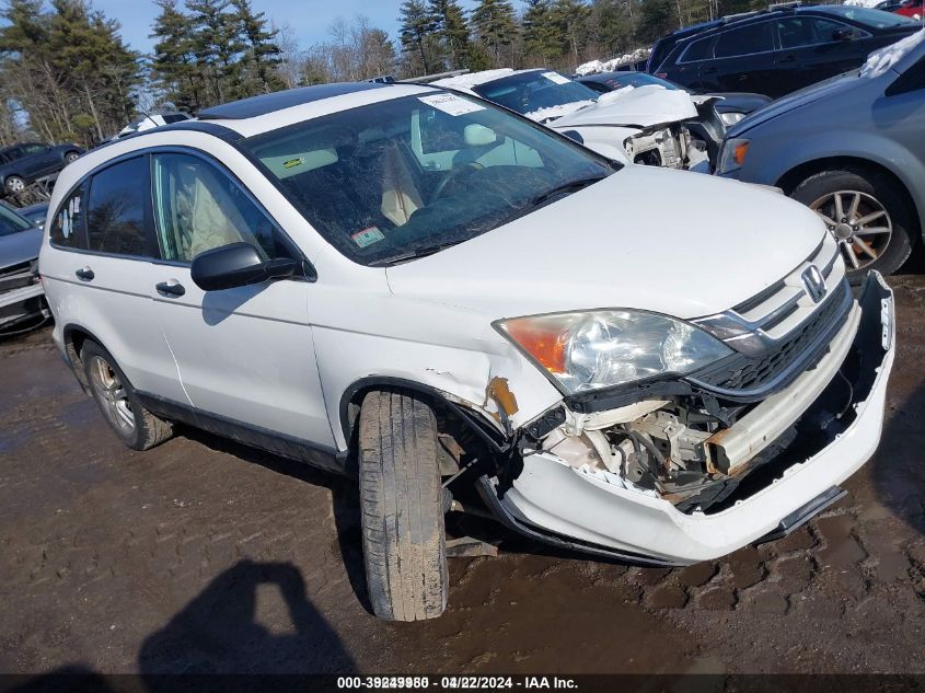 2010 Honda Cr-V Ex VIN: 5J6RE4H52AL077706 Lot: 39249980