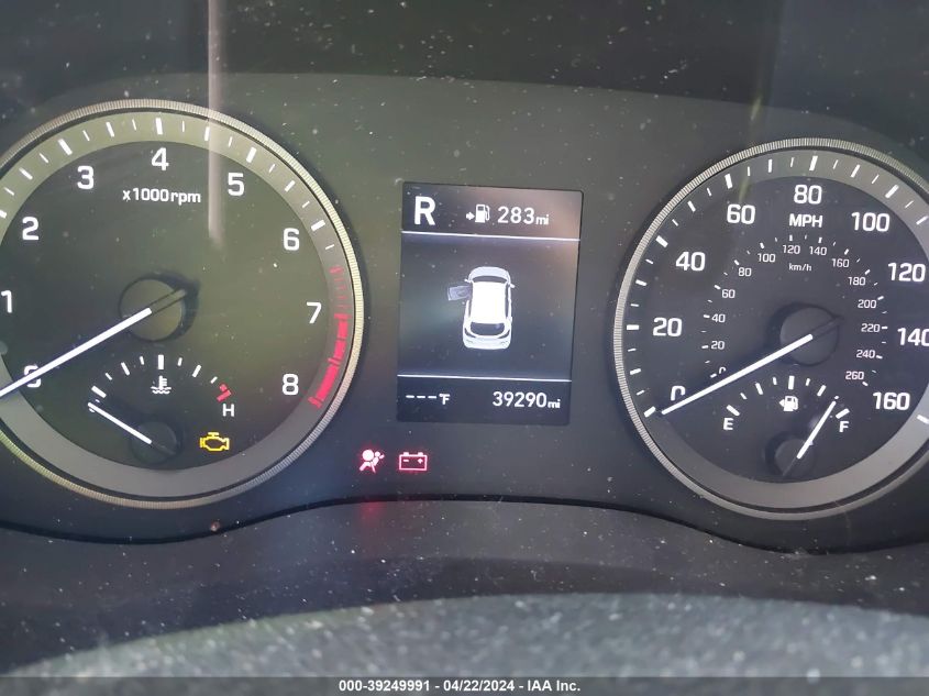 2019 Hyundai Tucson Se VIN: KM8J23A44KU000303 Lot: 39249991