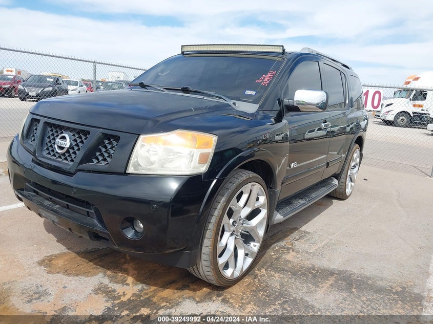 2009 Nissan Armada Se VIN: 5N1BA08D99N601285 Lot: 39249992