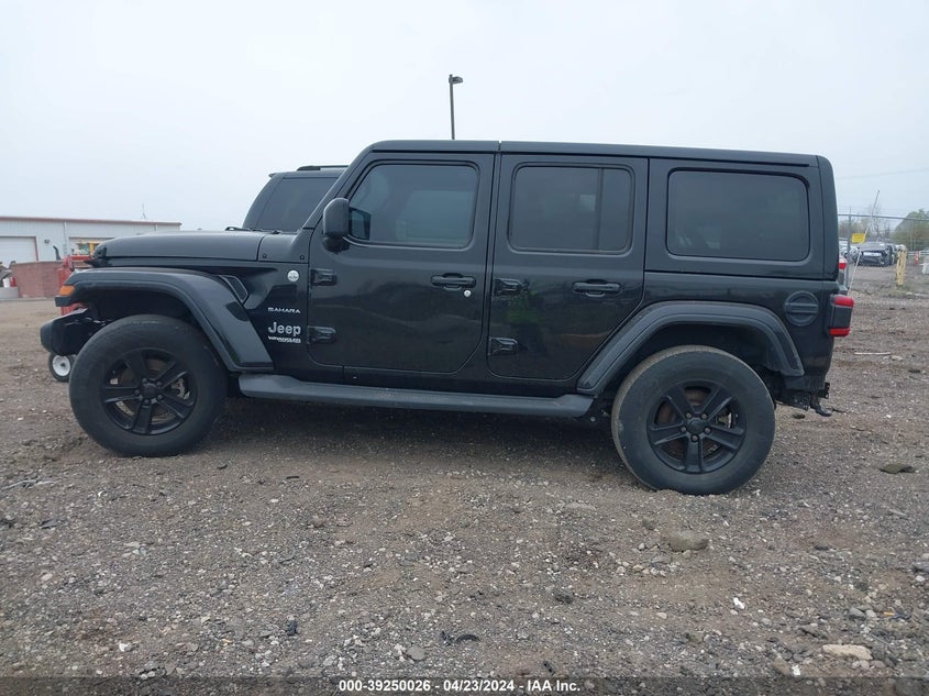 2018 JEEP WRANGLER UNLIMITED SAHARA 4X4 - 1C4HJXEG5JW247401