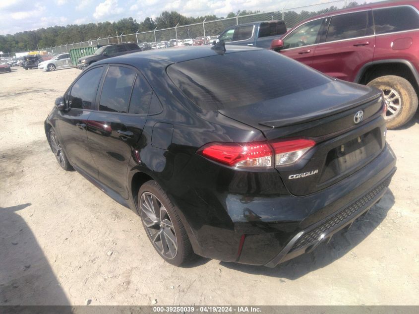 2021 Toyota Corolla Se VIN: JTDS4MCE1MJ060428 Lot: 39250039