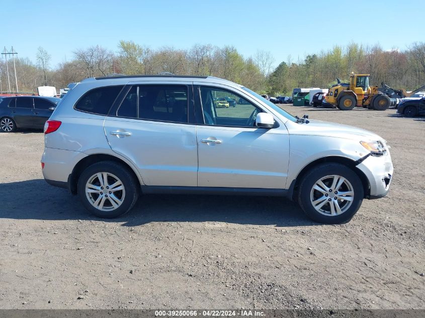 2012 Hyundai Santa Fe Limited VIN: 5XYZK3AB9CG098012 Lot: 39250066