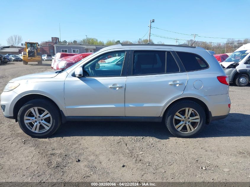 2012 Hyundai Santa Fe Limited VIN: 5XYZK3AB9CG098012 Lot: 39250066