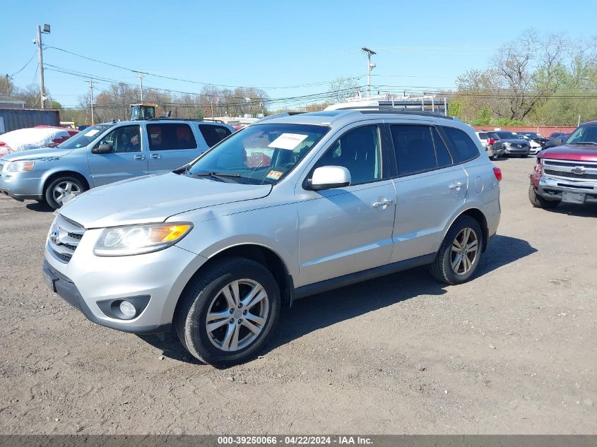 2012 Hyundai Santa Fe Limited VIN: 5XYZK3AB9CG098012 Lot: 39250066