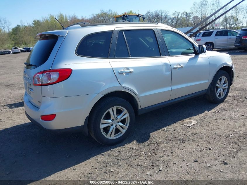 2012 Hyundai Santa Fe Limited VIN: 5XYZK3AB9CG098012 Lot: 39250066