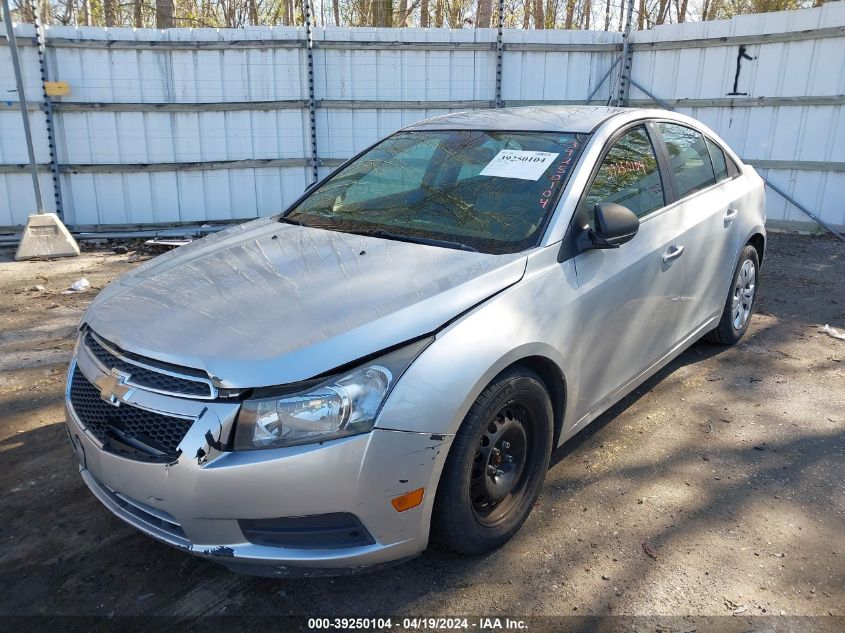 1G1PC5SH2C7408641 | 2012 CHEVROLET CRUZE