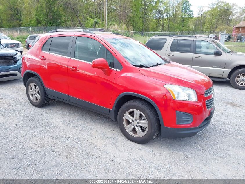 2016 Chevrolet Trax Lt VIN: KL7CJPSB0GB569136 Lot: 39250107