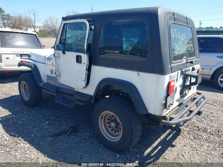 1993 Jeep Wrangler / Yj VIN: 1J4FY29S7PP216457 Lot: 39250149