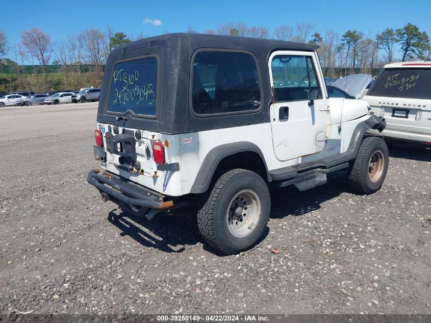 1993 Jeep Wrangler / Yj VIN: 1J4FY29S7PP216457 Lot: 39250149