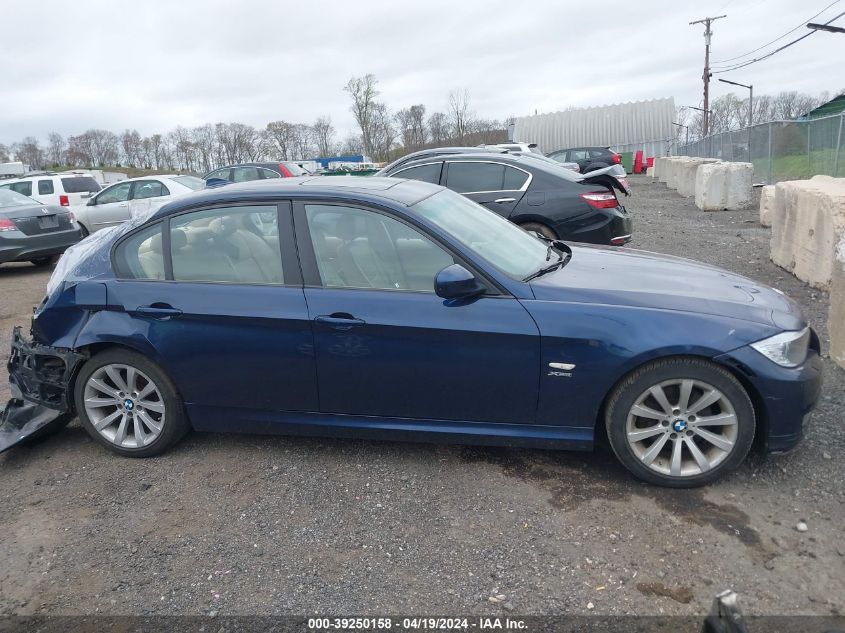 2011 BMW 328I xDrive VIN: WBAPK5C54BA659786 Lot: 39250158