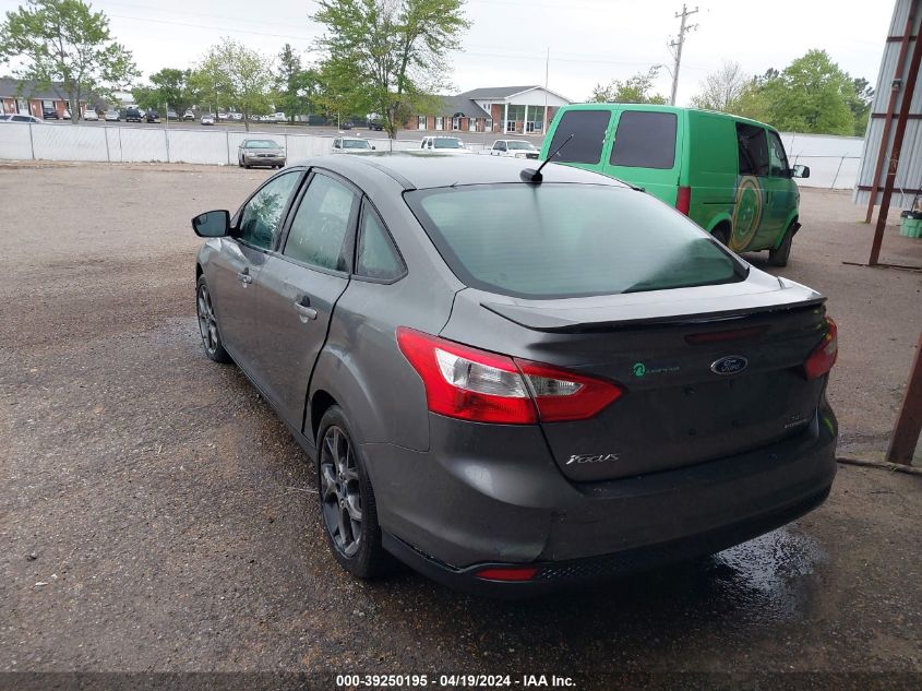 2013 Ford Focus Se VIN: 1FADP3F24DL344898 Lot: 39250195