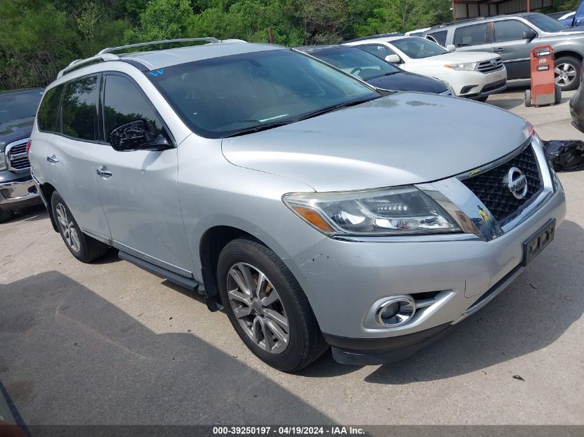 2016 Nissan Pathfinder Sl VIN: 5N1AR2MN5GC623971 Lot: 39250197