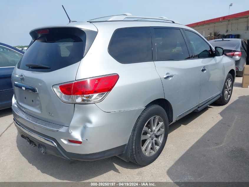 2016 Nissan Pathfinder Sl VIN: 5N1AR2MN5GC623971 Lot: 39250197