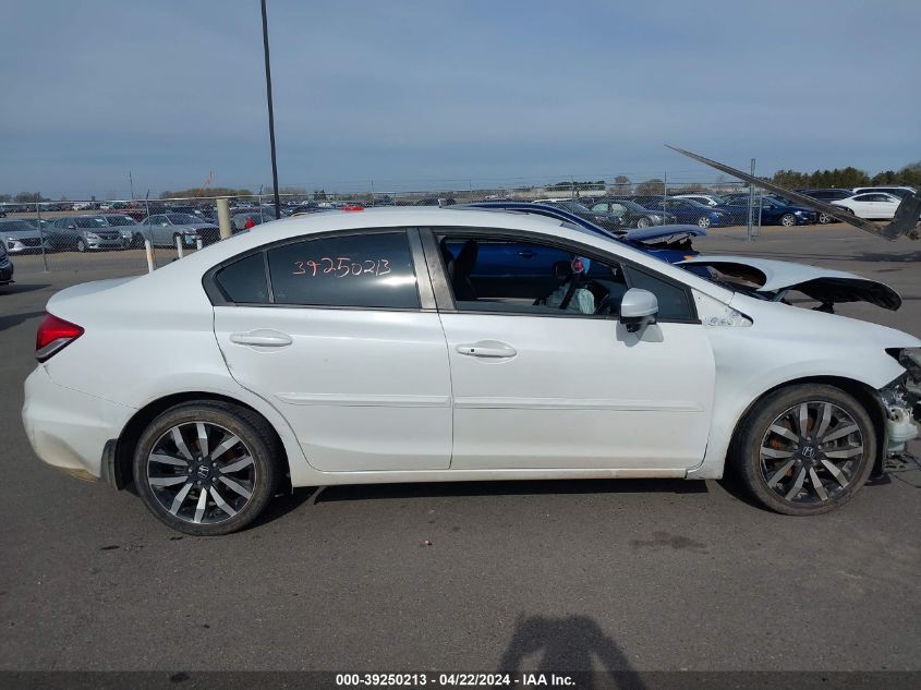 2015 Honda Civic Ex-L VIN: 19XFB2F98FE066396 Lot: 39250213