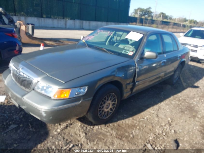 2000 Mercury Grand Marquis Gs VIN: 2MEFM74WXYX606343 Lot: 39250231