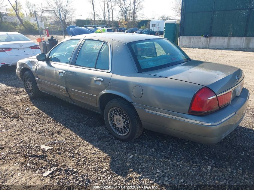 2000 Mercury Grand Marquis Gs VIN: 2MEFM74WXYX606343 Lot: 39250231