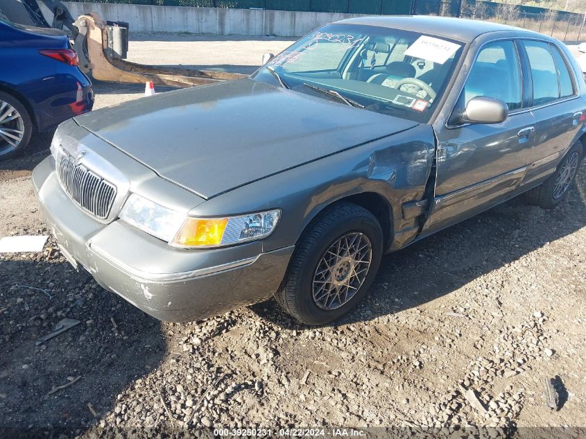 2000 Mercury Grand Marquis Gs VIN: 2MEFM74WXYX606343 Lot: 39250231