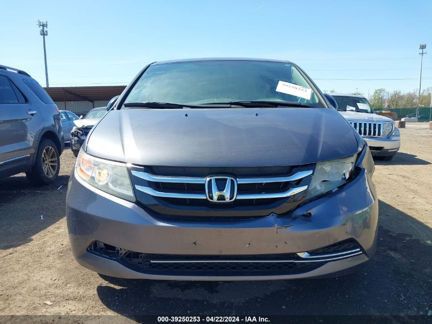 2014 Honda Odyssey Lx VIN: 5FNRL5H27EB094971 Lot: 39250253