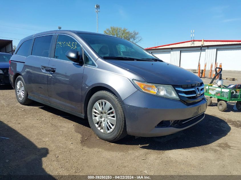 2014 Honda Odyssey Lx VIN: 5FNRL5H27EB094971 Lot: 39250253