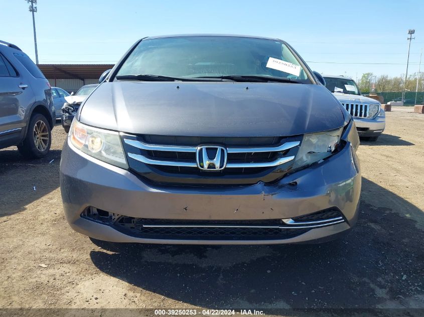 2014 Honda Odyssey Lx VIN: 5FNRL5H27EB094971 Lot: 39250253