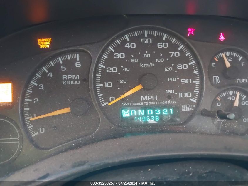 1999 Chevrolet Silverado 1500 VIN: 1GCEK14W7XZ120548 Lot: 39250257