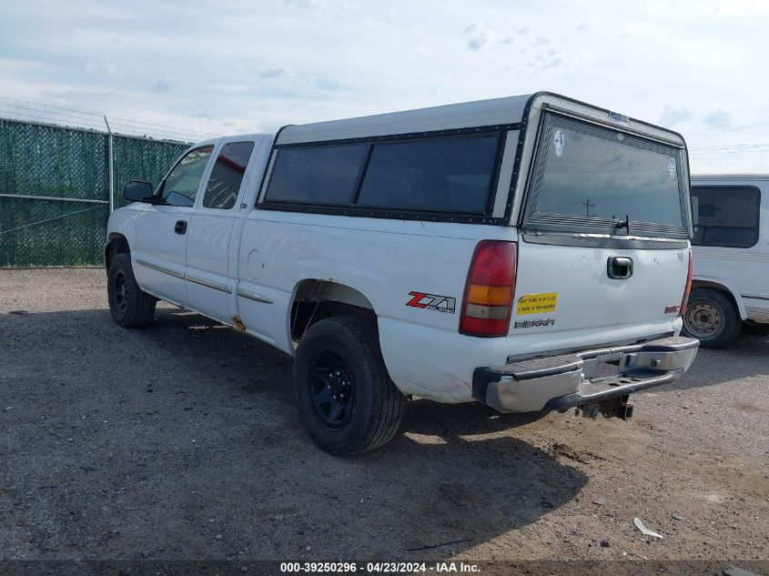 2001 GMC Sierra 1500 Sle VIN: 1GTEK19T21E147685 Lot: 39250296