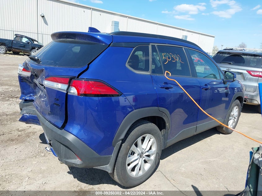 2022 Toyota Corolla Cross Le VIN: 7MUCAABG0NV017501 Lot: 39250302