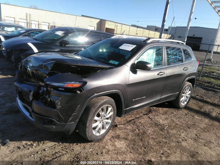 2017 Jeep Cherokee Limited 4X4 VIN: 1C4PJMDS7HW599499 Lot: 39250318