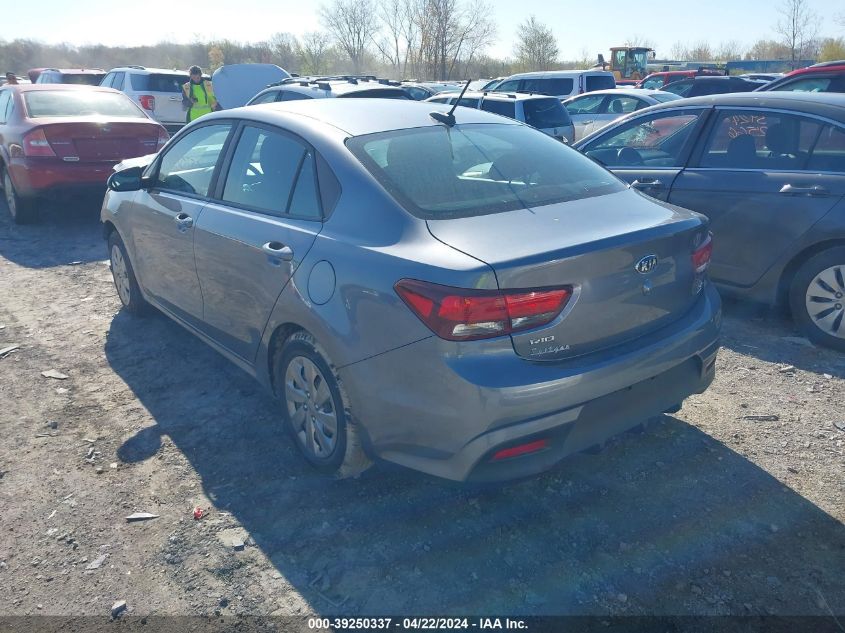 2020 Kia Rio S VIN: 3KPA24AD8LE268071 Lot: 39250337