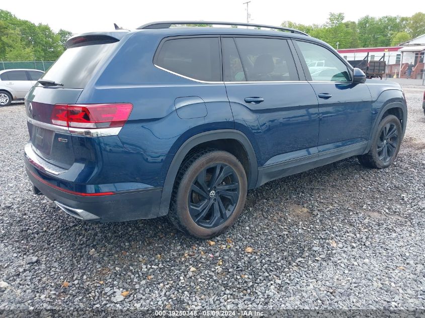 2022 Volkswagen Atlas 3.6L V6 Se W/Technology VIN: 1V2KR2CA7NC564232 Lot: 39250348