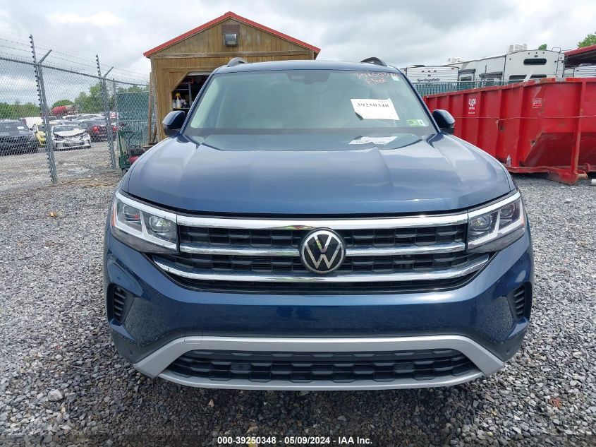 2022 Volkswagen Atlas 3.6L V6 Se W/Technology VIN: 1V2KR2CA7NC564232 Lot: 39250348