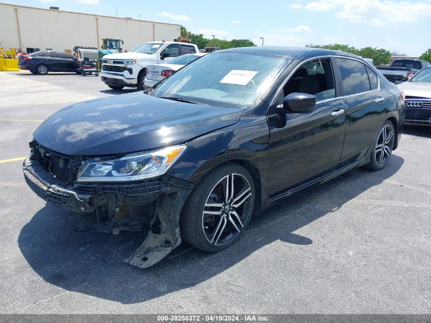 1HGCR2F5XHA224062 | 2017 HONDA ACCORD