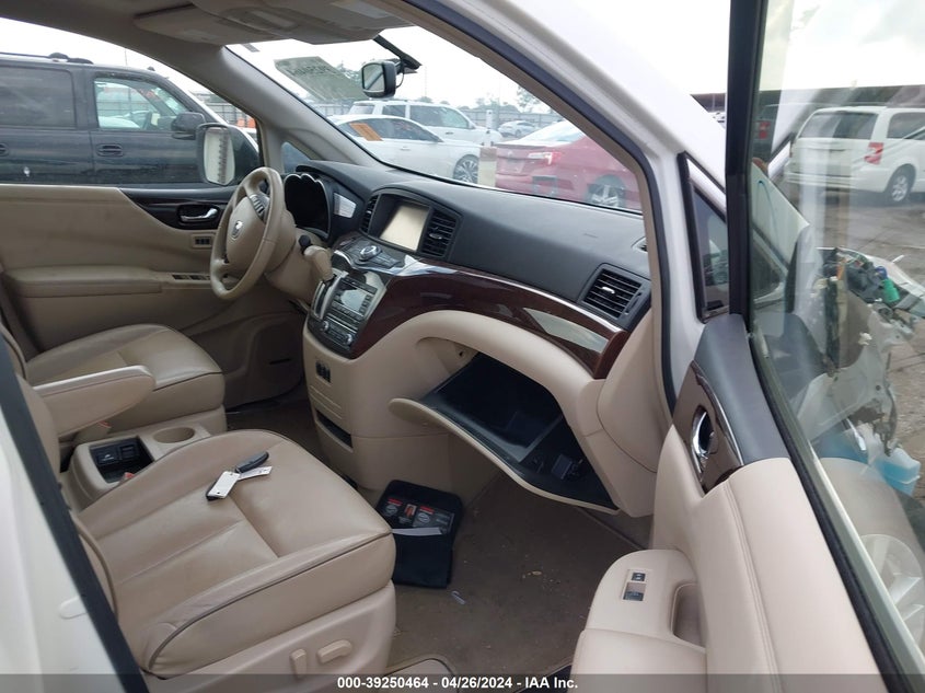 2015 Nissan Quest Platinum VIN: JN8AE2KPXF9120733 Lot: 39250464