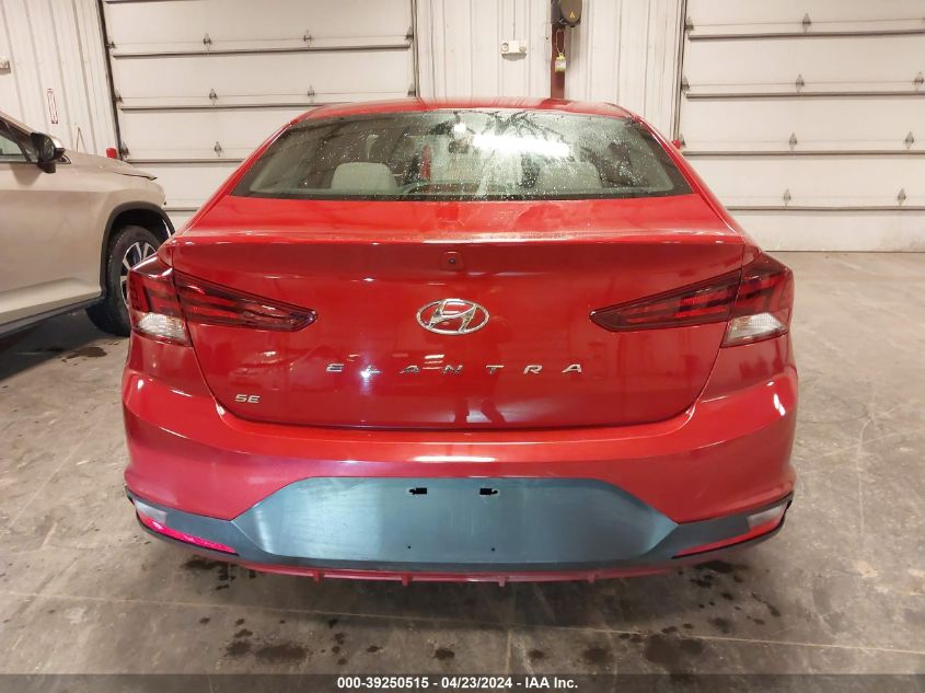 2019 HYUNDAI ELANTRA SE - KMHD74LF3KU799333